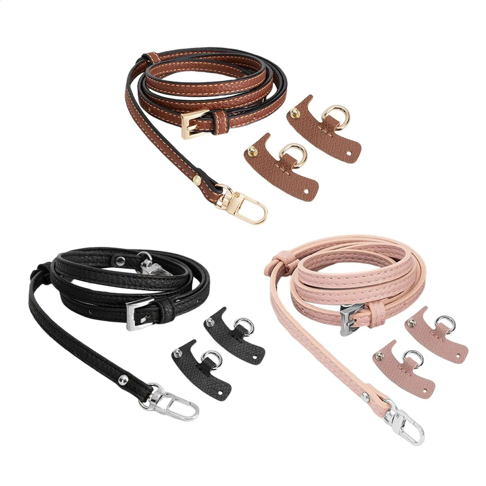 PU Leather Straps for Purse DIY Portable Multifunction Parts Accessories Handbag Strap for Tote Bag Clutch Bag Purse Briefcase 240729