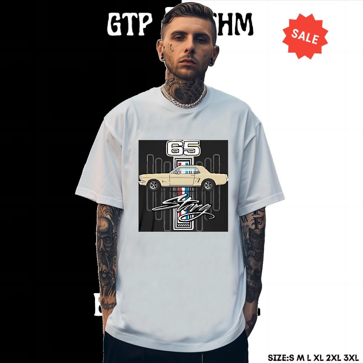 Loose Men Tshirts 230g Cotton Spring Summer car Custom Printed Breathable Crew Neck New T Shirt For Man Polos