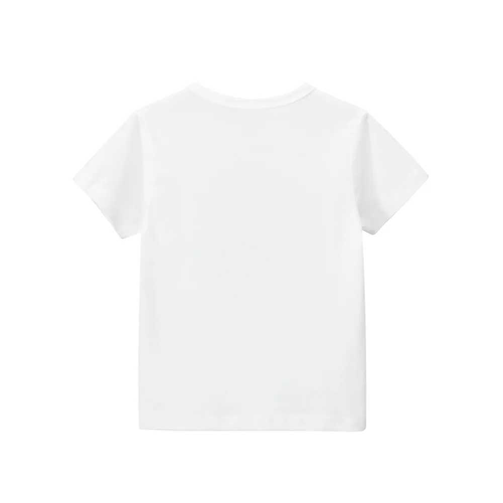 T-shirts 1-9T Toddler Kid Baby Girl Clothes Rabbit Print Infant T Shirt Cotton Casual Tshirt Short Sleeve Basic Top OutfitL24729