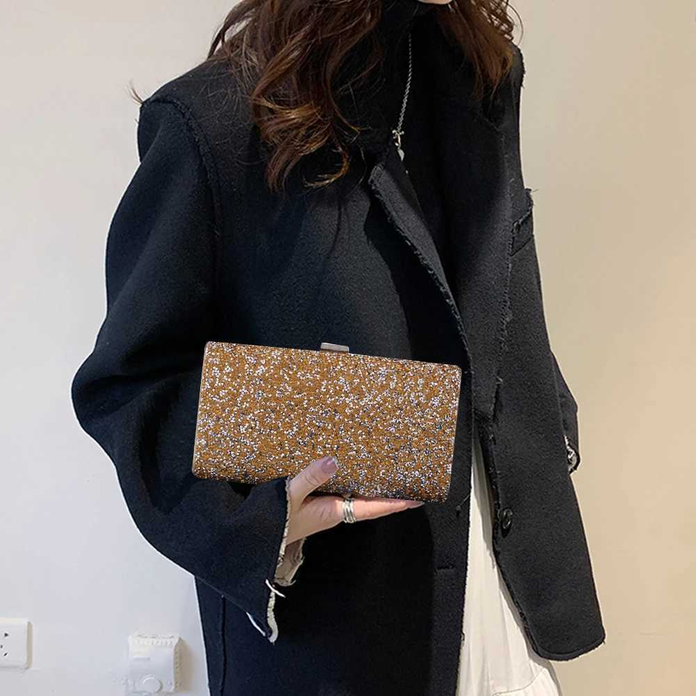 Fashion Women Clutches Purse Elegant Glitter Bling Dating Evening Bags for Dance Wedding Party Banquet Handbags Ladies WalletXJ240729