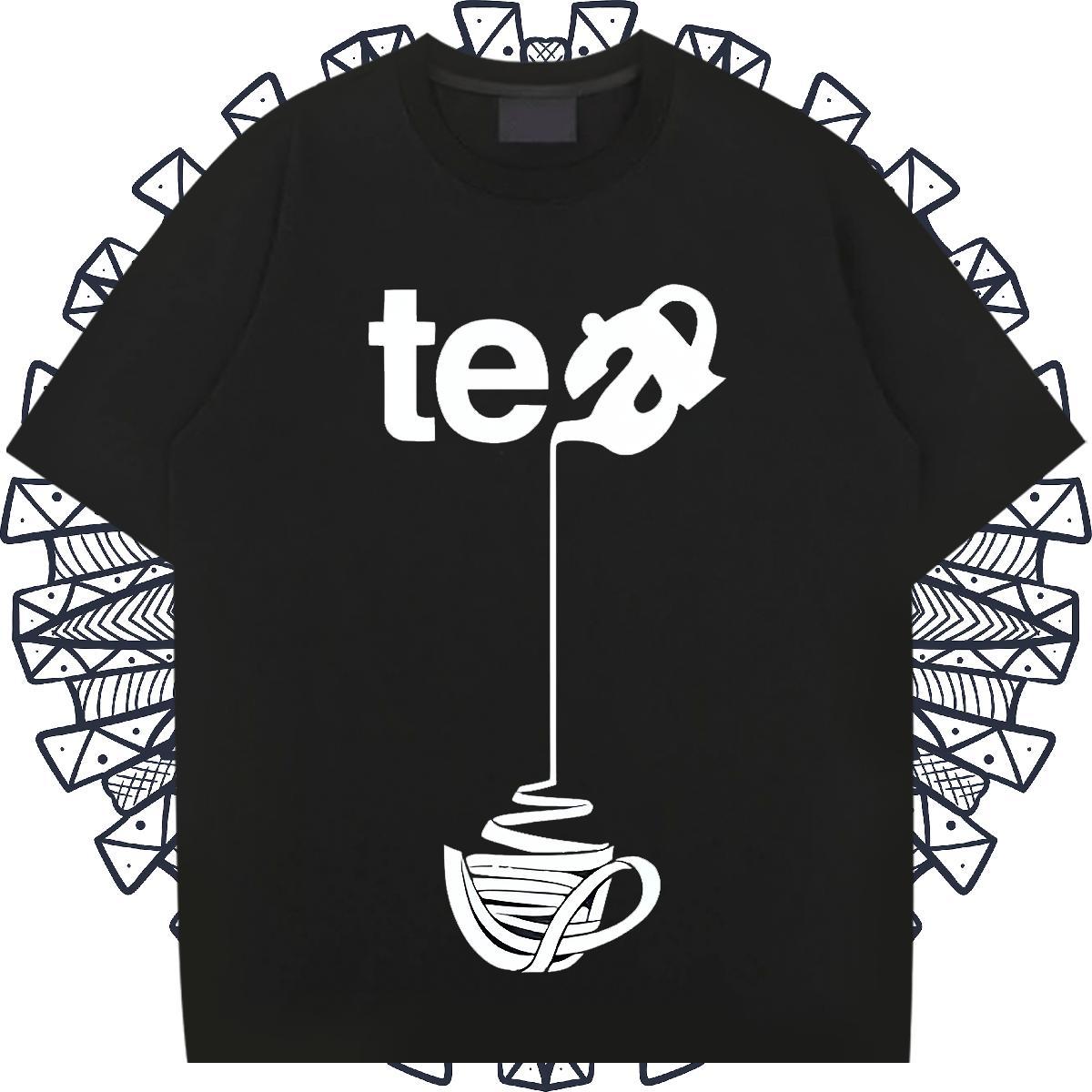 Cool Men Tops Tees 100% Cotton 230g Hip Hop Street letter Anime Breathable Crew Neck DIY Customized Man T Shirts Tops Shirt