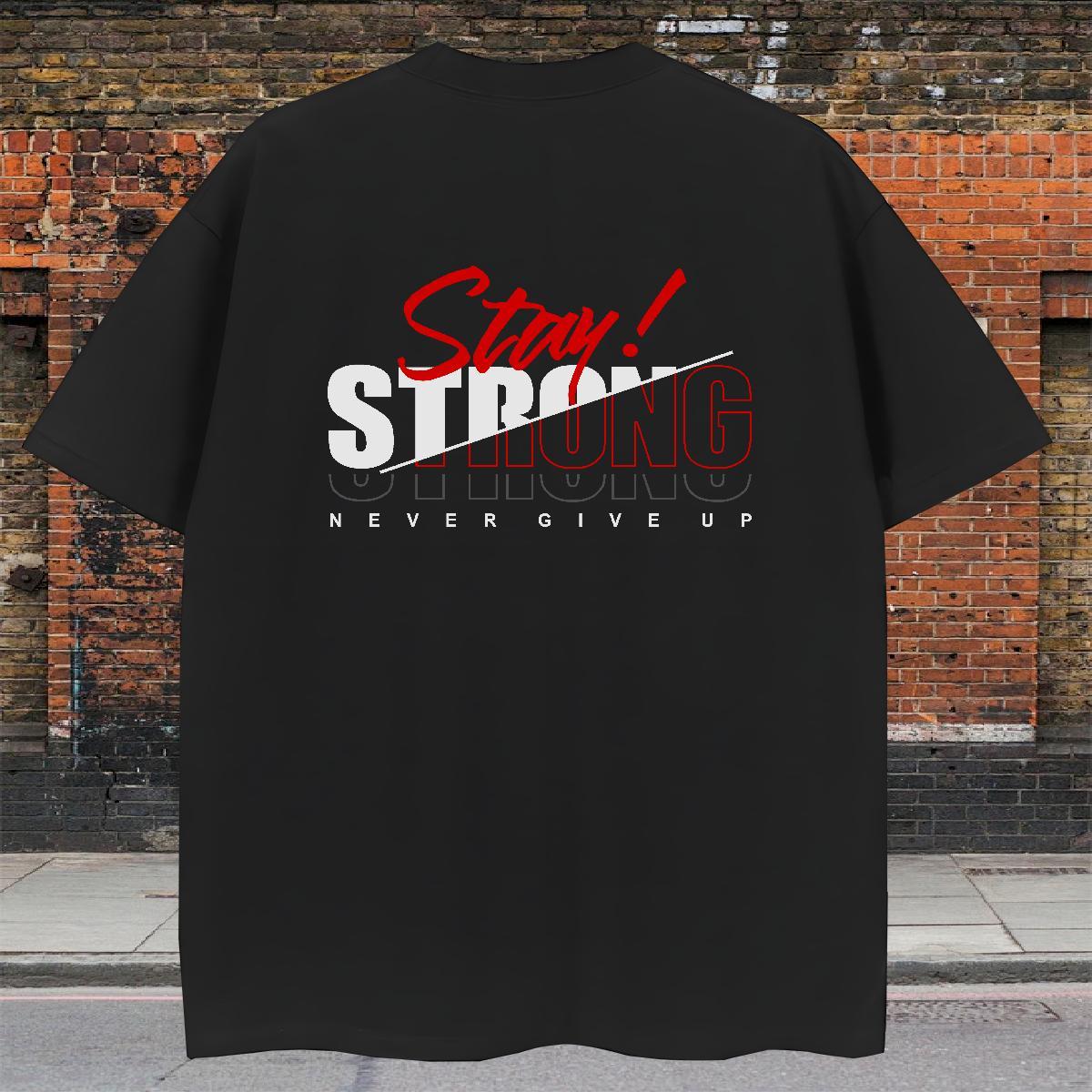 Loose Fit Men Clothes T-Shirt 230g Pure Cotton Sports Casual letter DIY Printed Breathable Crew Neck 2024 Designer T-Shirts for Men Tops Tees