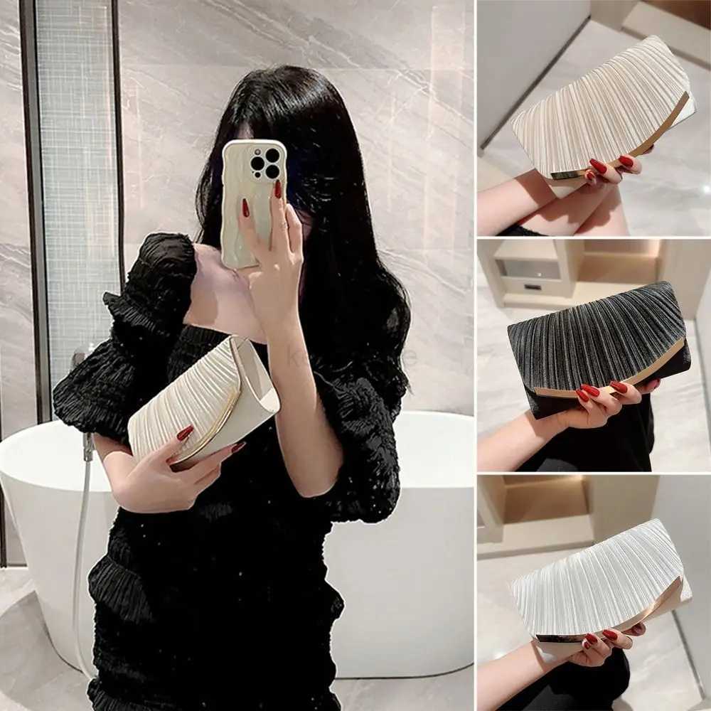 Fashion Ladies Luxury Sequins Clutches Evening Bags Glitter Banquet Handbags Women Chain Shoulder Bag Wedding Party PurseXJ240729