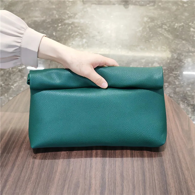 Personality lazy casual Women Clutches soft PU leather Lady evening bags Trend party girl Envelope Bag Phone Laptop Bags 240729