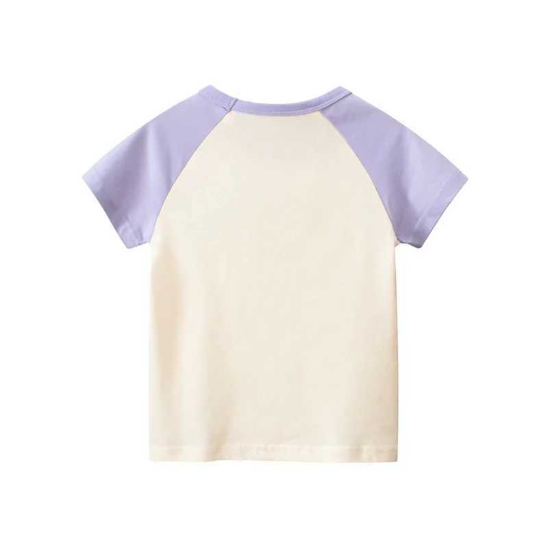 T-shirts 1-9T Toddler Kid Baby Boys Girls Clothes Summer Cotton Top Tee Infant Short Sleeve T Shirt Casual Loose Childrens Tshirt OutfitL24729