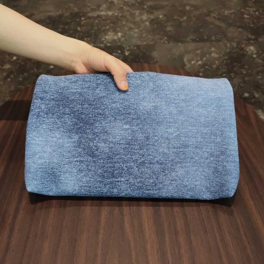 soft pu leather Lady evening bags Trend party girl Envelope Bag Large capacity Clutches purse blue Women Clutch bagXJ240729