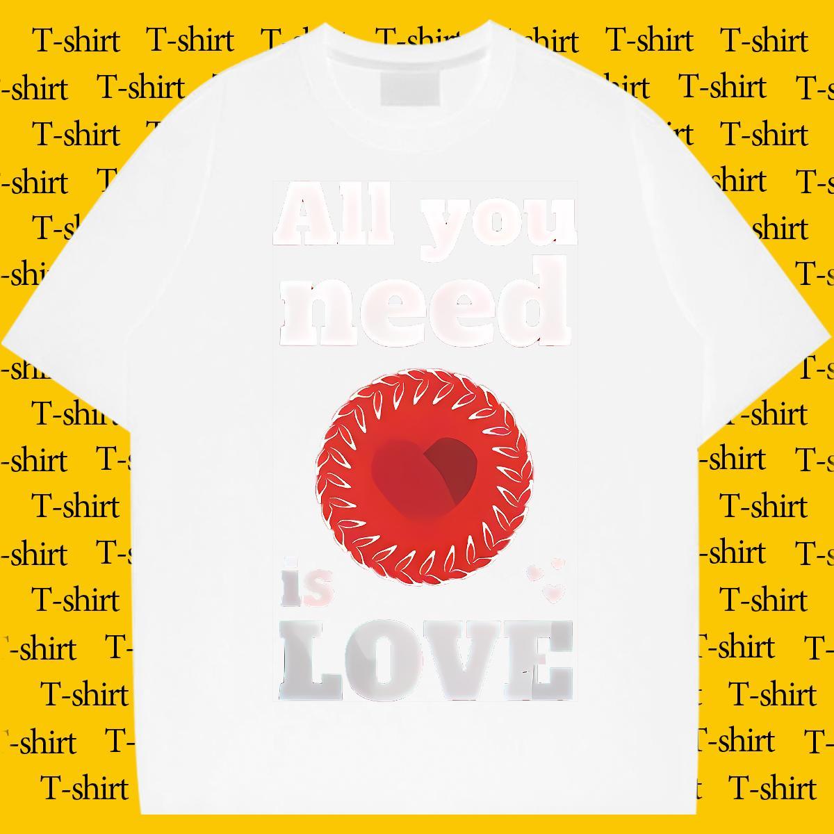Free Shipping Tshirt for Man Woman 230g 100% Cotton High Street Hip Hop letter DIY Anime Breathable Crew Neck Wholesale Man T Shirts Tops Tees