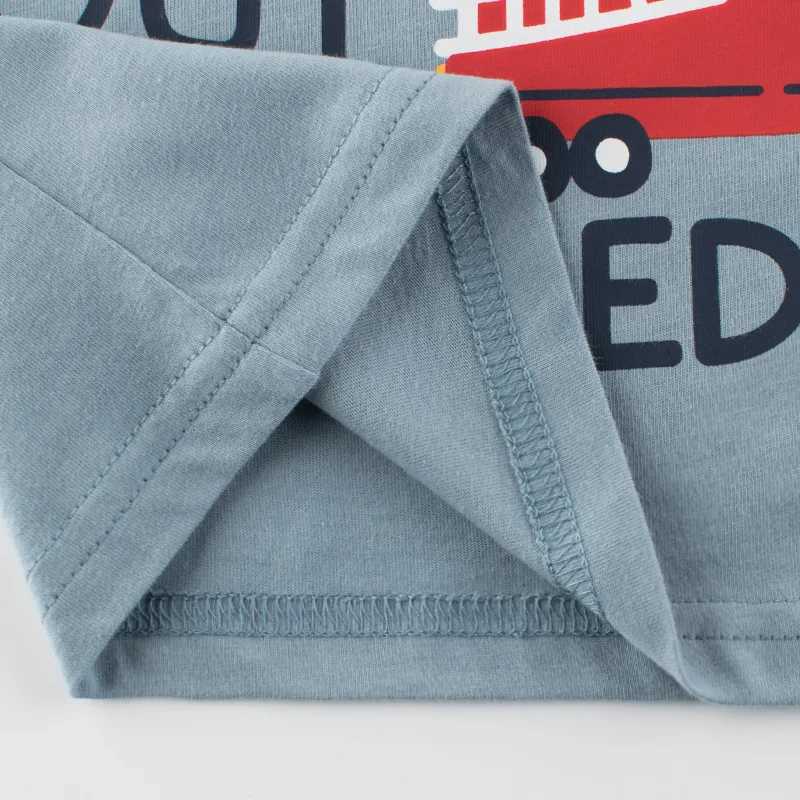 T-shirts 1-9T Toddler Kid Tshirt Baby Boy Clothes Summer Cotton Infant T Shirt Short Sleeve Basic Top Cars Print OutfitL24729