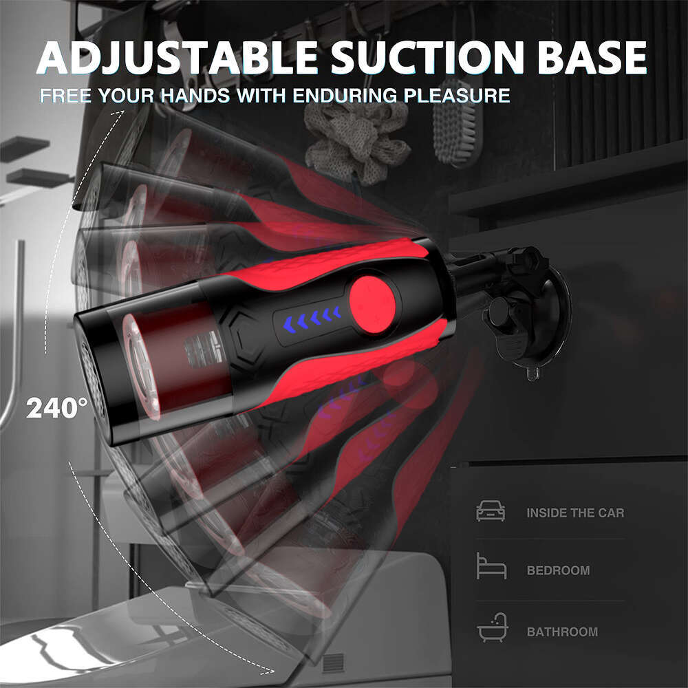 Automatic Male Masturbator Cup Telescopic Rotation Vagina Masturbation Sex Toys for Men Blowjob Mastubator Adults Supplies