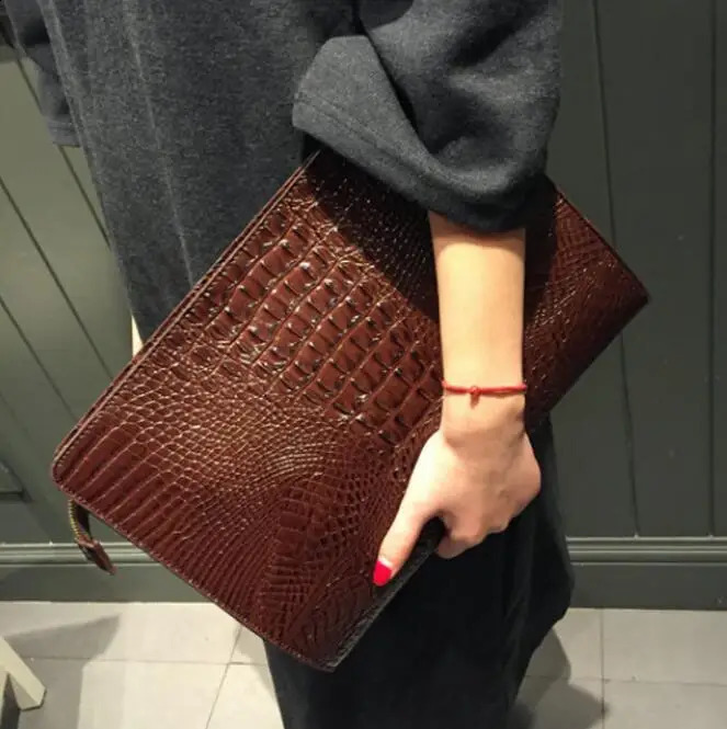 Korean version pattern envelope men and women clutch bag 240729 e692 4