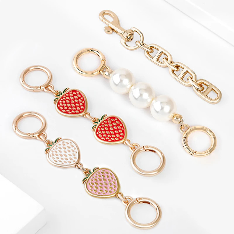 WUTA Bag Chain Extender for Bags Strap Extension Purse Pearl Chain Underarm Diagonal Handbag Belt Bag Accessories 240729