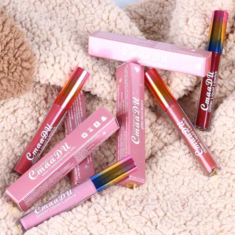 CmaaDu diamonds shimmer with lip gloss providing long-lasting hydration and lip liner inlay enhancing confidence W241101