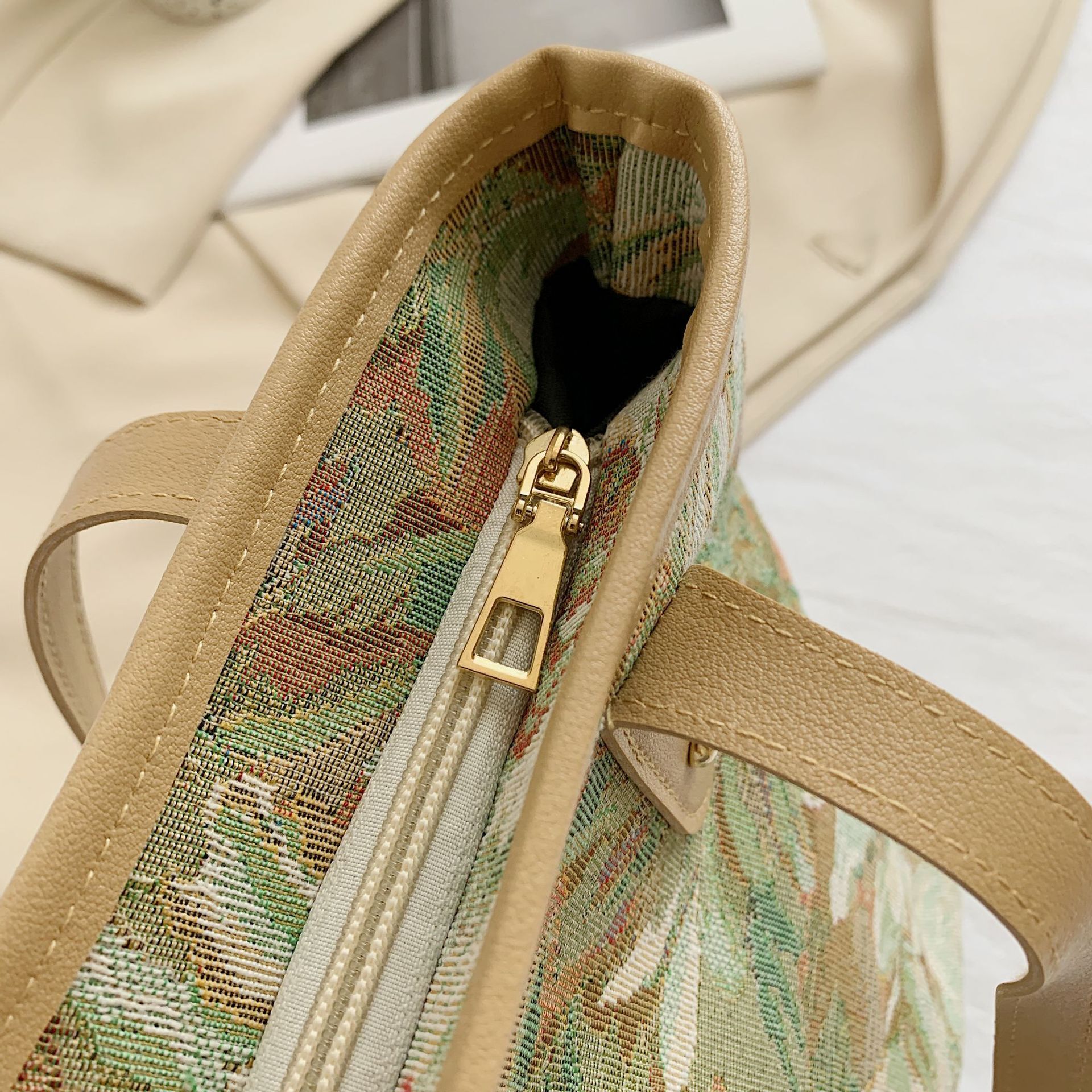 Large Capacity Women's 2024 New Vintage Canvas Tote Handbag Single Shoulder Underarm Bag H729#15 swissmilitary