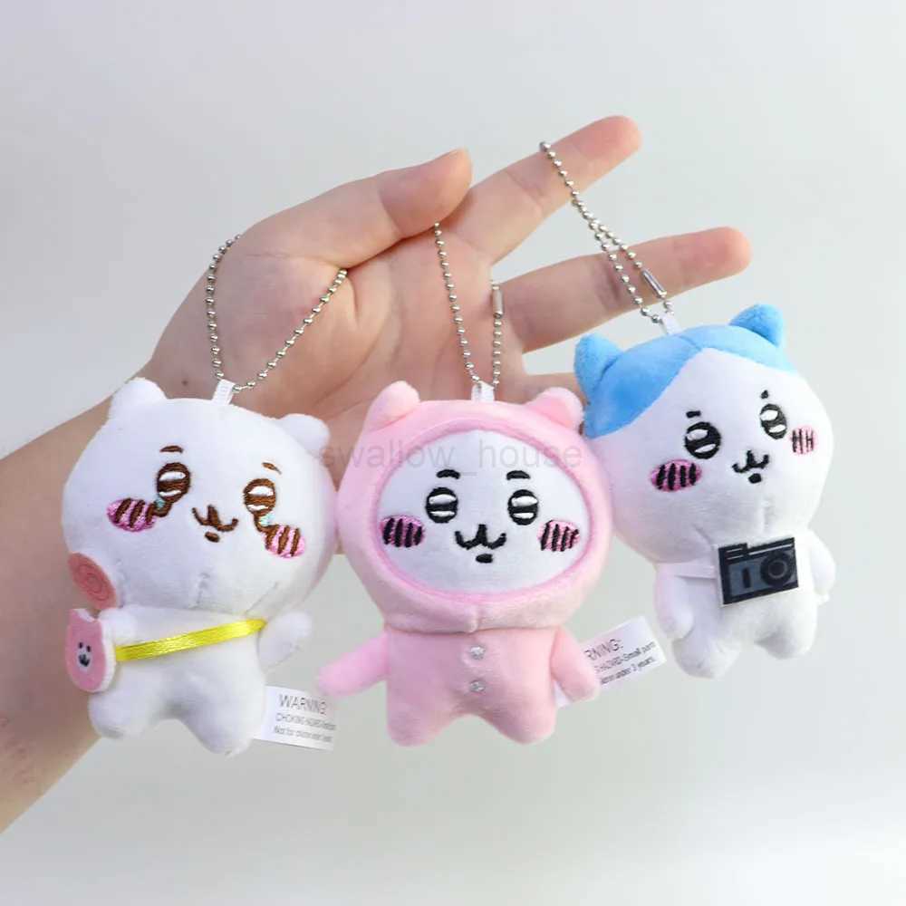 Self Mocking Bear Pendant Chiikawa Chii Kohachi Usaki Bag Hanging Adorn Cute Keychain DollL240729