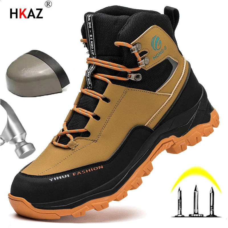 Man Safety Shoes Pu… - image