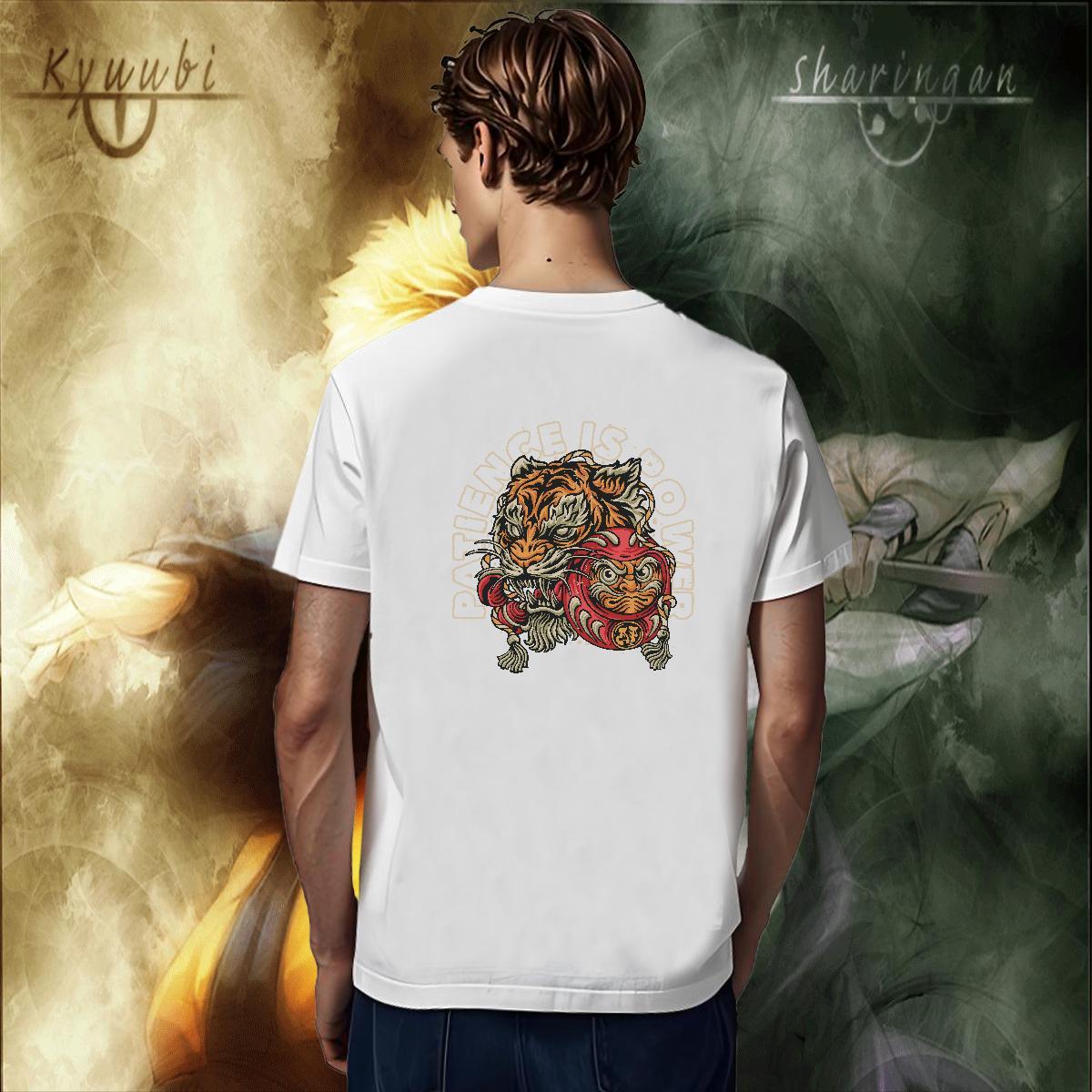 Wholesale Mens Tshirts 230g Pure Cotton Sport tiger Customized Breathable Soft New Arrival T shirt Tees Shirts
