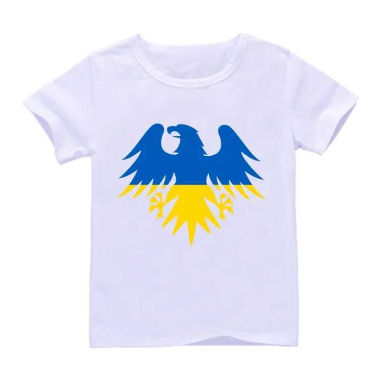 T-shirts Funny Ukraine Love T Shirt Ukrainian Sunflower Art T-Shirt Harajuku Kids Tshirt Boys Girls Short Sleeve TopsL24729