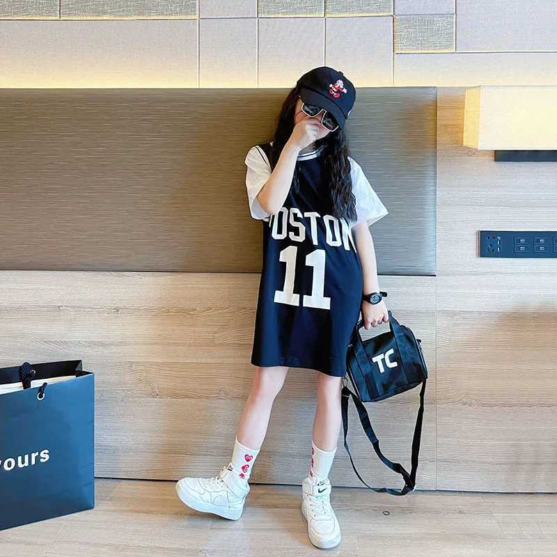 T-shirts Girls Outfits T-Shirts Korean Style Fake Short-sleeved T-shirt Western Style Casual Sports Half-sleeved Top Outfit LoungewearL24729