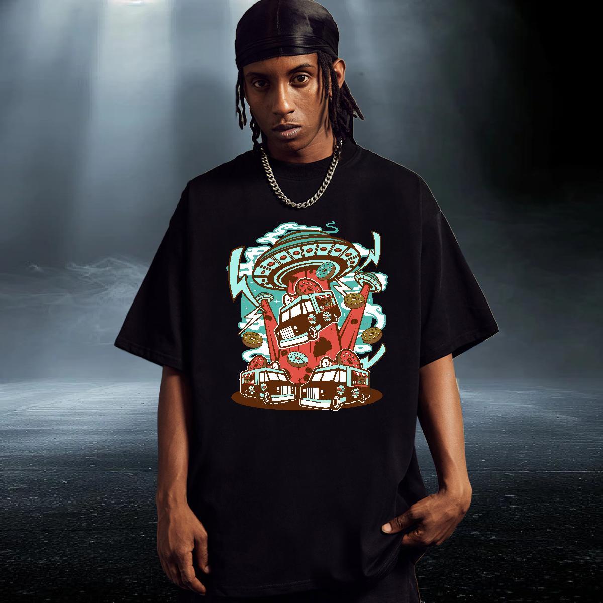Free Shipping Tshirts 230g Cotton Casual ET Asian Size Crew Neck DIY T-Shirts Clothes