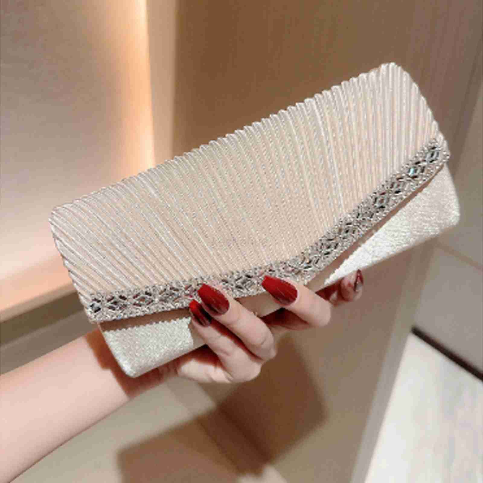 Fashion Chain Shoulder Bags Wedding Party Purse Ladies Luxury Evening Bags Sequins Clutches Women Glitter Banquet HandbagsXJ240729