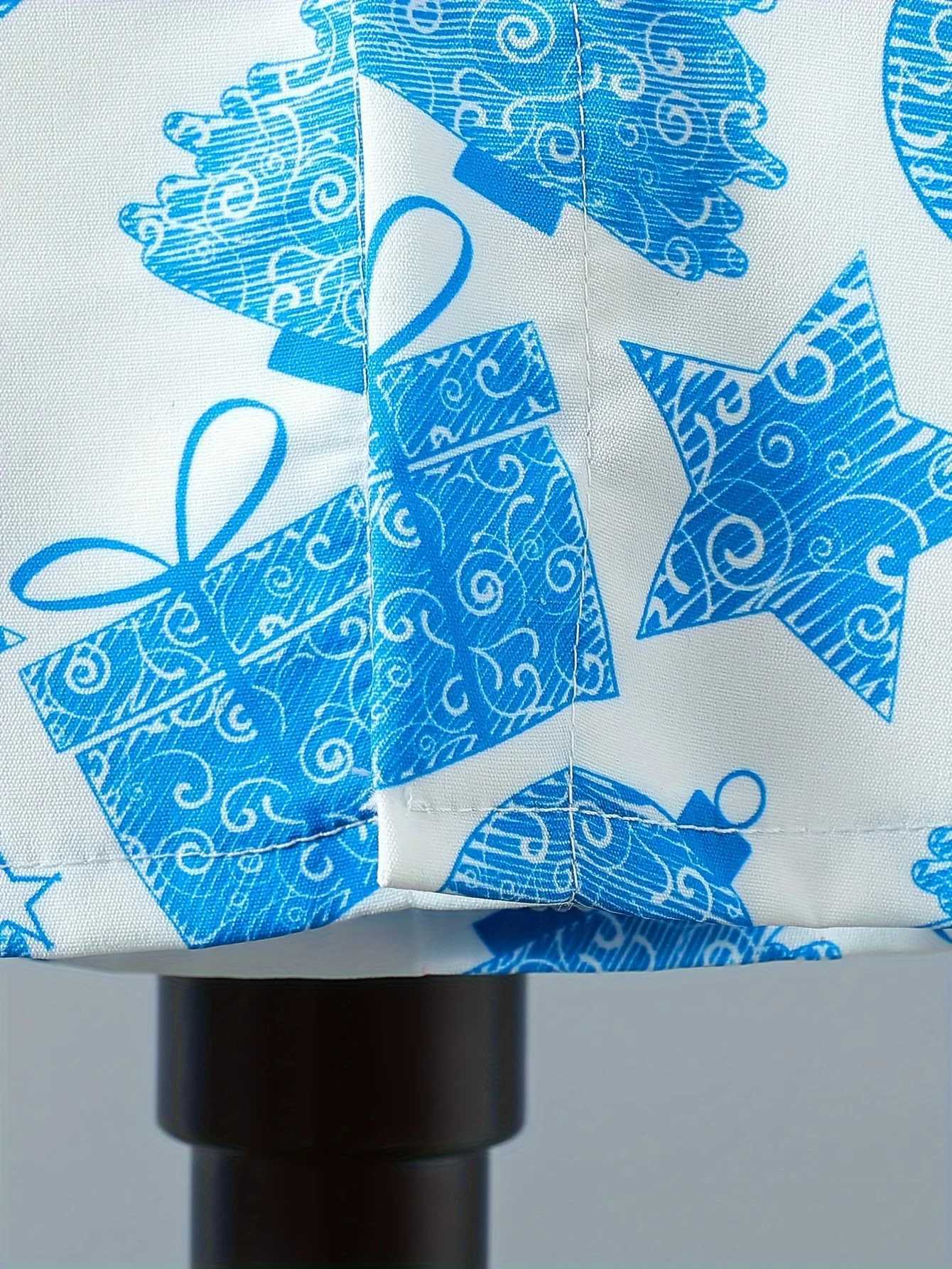 Boys Creative Christmas Tree Pattern Shirt Casual Short Sleeve Button Loose Comfortable Summer Holiday Shirt Boys Fashion T-shirtW240729