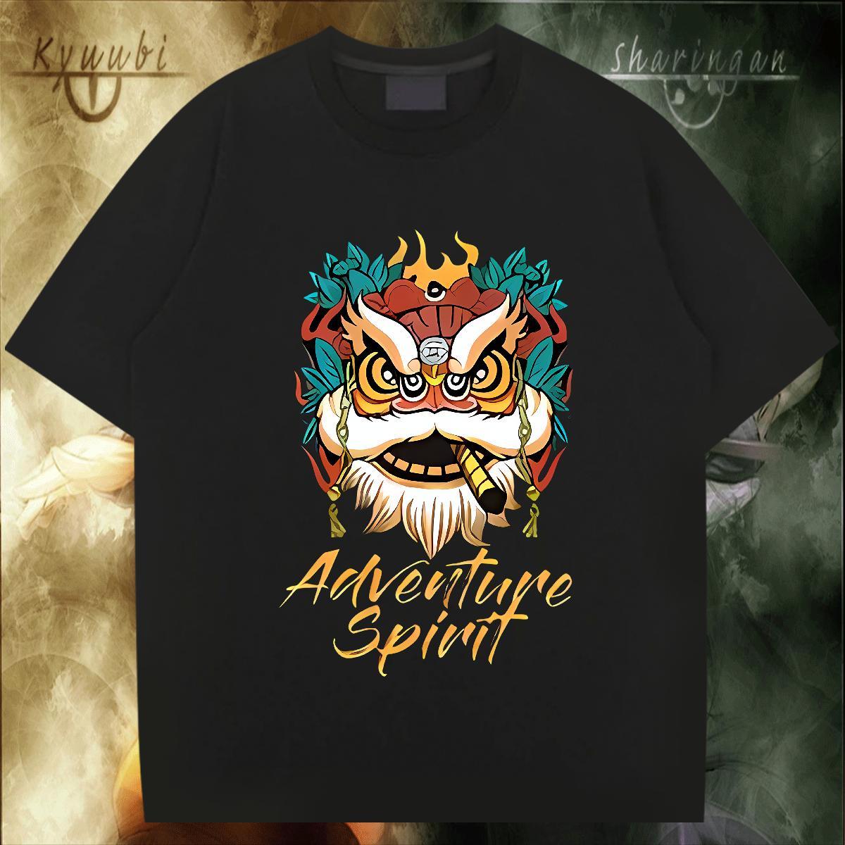 Free Shipping T Shirt For Man Tshirts 230g 100% Cotton Casual Cool Floral Print Breathable Short Sleeve Men Tshirts