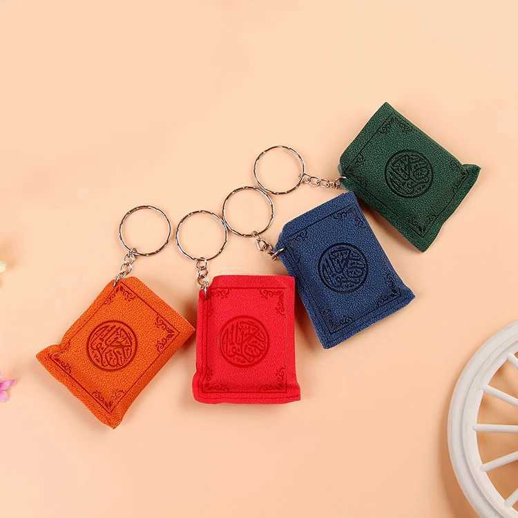 Keychain Quran Book Cool Cute Car Bag Key Ring Mini Fashion Wholesale Islam GiftL240729