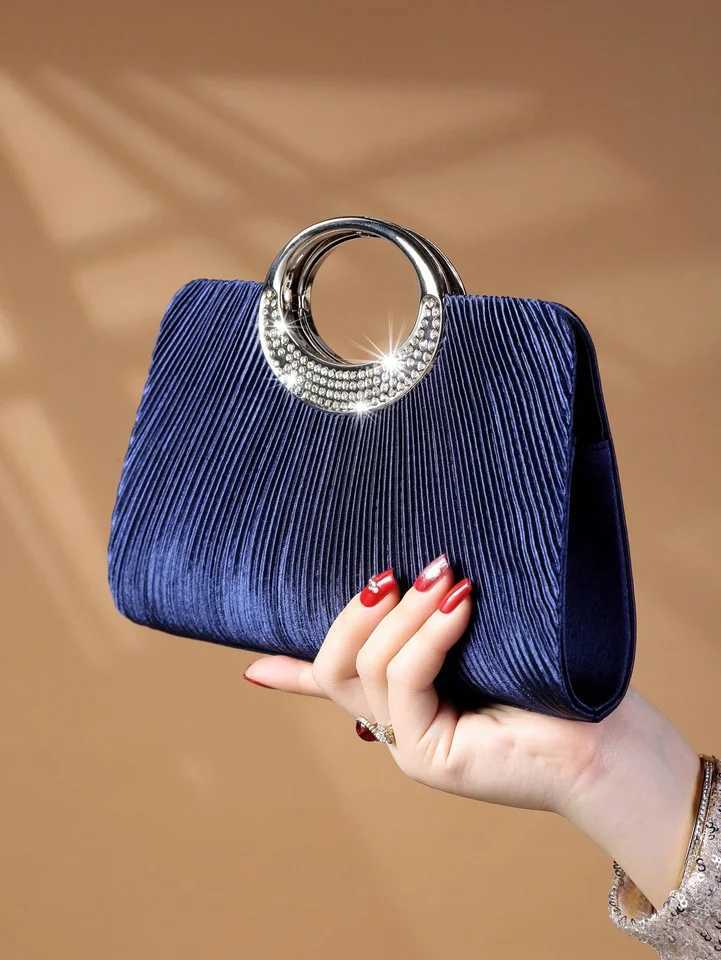 Womens Sparkling Glitter Crystal Evening Bag Handbag And Crossbody Bag With Simple And Elegant Design Suitable For WeddingXJ240729