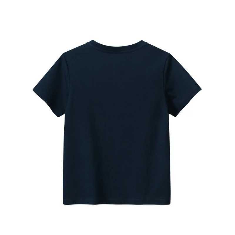 T-shirts 1-9T Cotton Boys T Shirt Toddler Kid Baby Summer Clothes Short Sleeve Loose Tee Top Infant Basic Tshirt OutfitL24729
