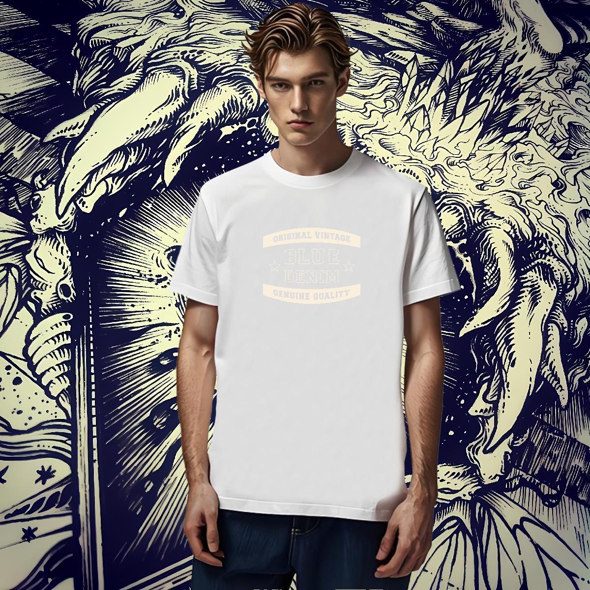 Brand Men Tees 100% Cotton 230g Street wear Hip Hop letter Custom Big Size Short Sleeve O-Neck DIY Customized T-Shirts Wear
