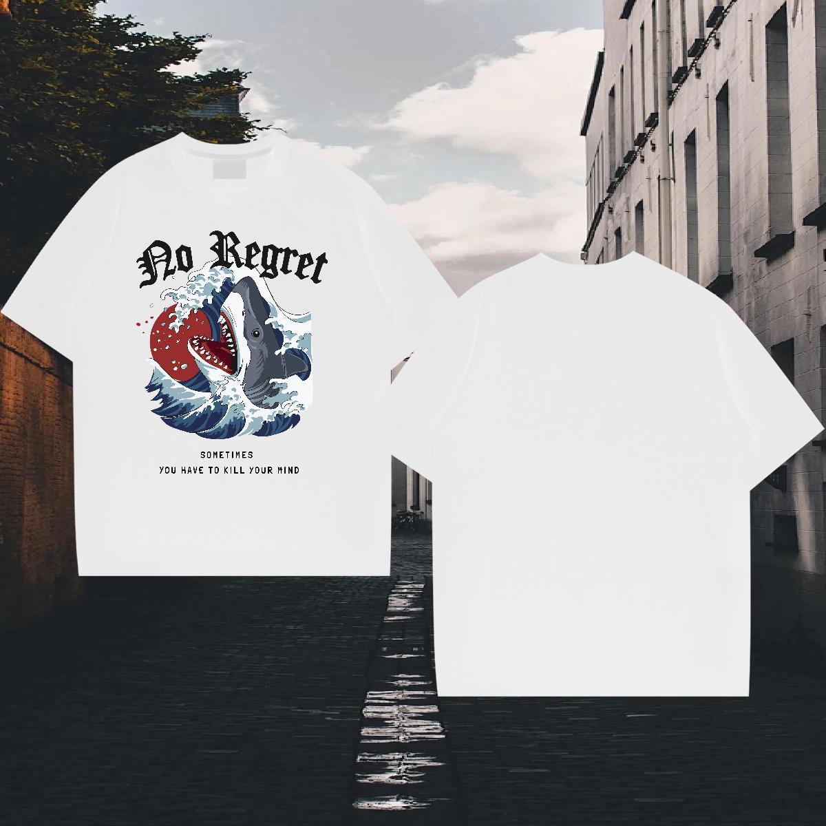 Designer Tshirts 230g Pure Cotton Casual Beach letter DIY Short Sleeve Soft Casual New Mens T Shirts Tops Tees