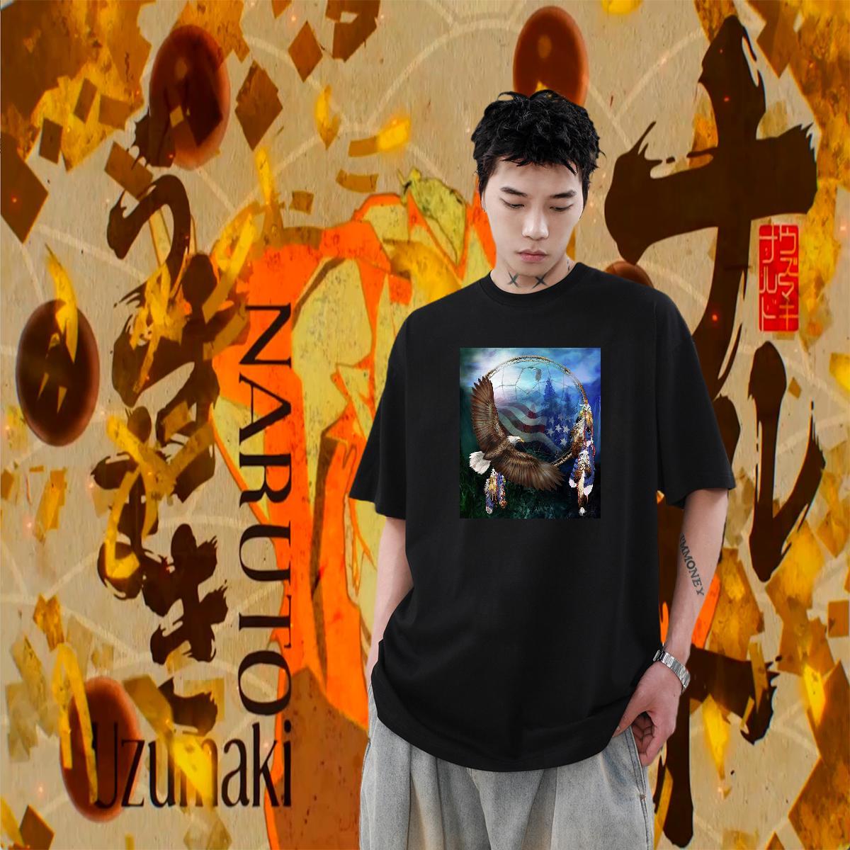 TOP Quality Tshirts 100% Cotton 230g Summer Casual cool Floral Print Pure Cotton 2024 Summer T shirt Top Tees