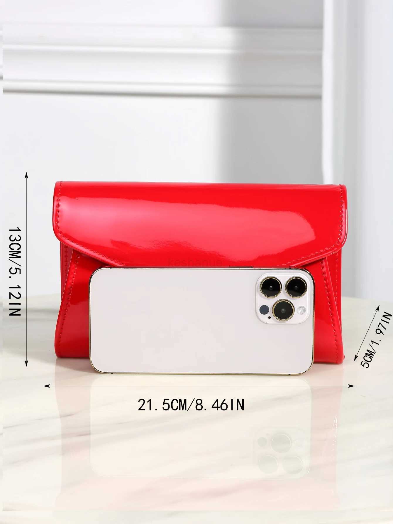 Luxury Evening Bag Glamorous Elegant Exquisite Quiet Luxury Solid Color Pu Leather Womens Clutch Bag Square Bag For WomanXJ240729