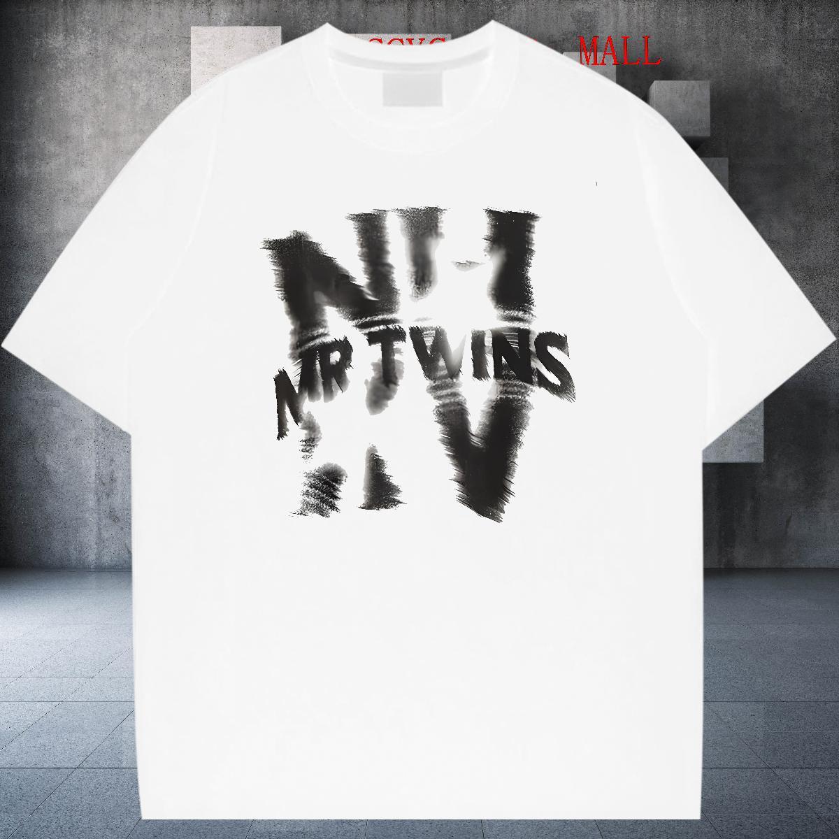 High Quality Men Tshirts 230g 100% Cotton Casual letter Custom Print Oversized O-Neck Short Sleeve DIY Man T Shirts Top Tees