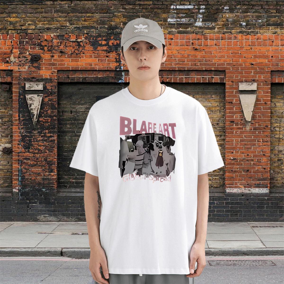 Cool Tshirts 230g 100% Cotton Casual Beach letter Custom Anime Breathable Designer T-Shirts for Men Clothings