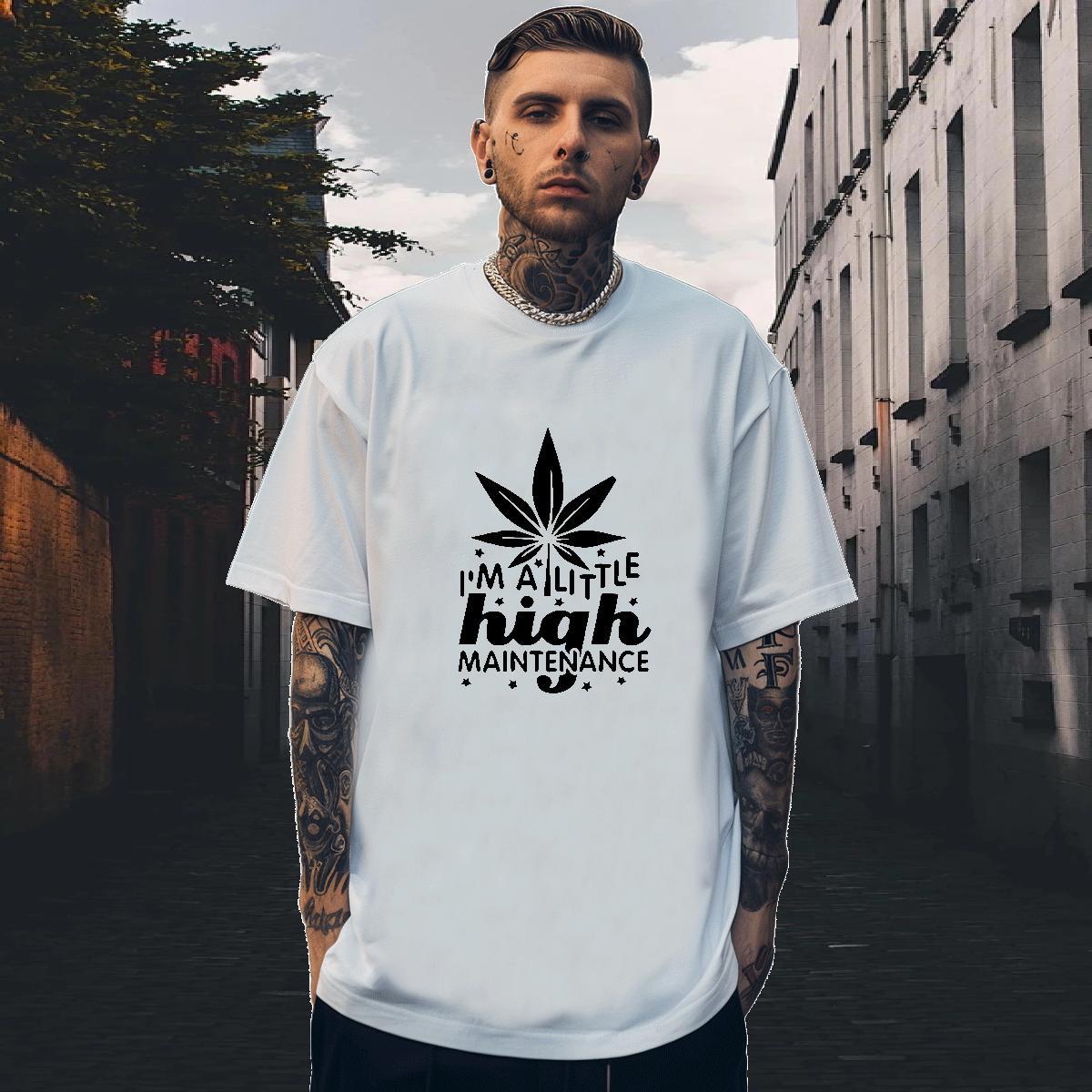 Brand Tshirts 230g Pure Cotton Home Outdoor letter Plus Size Custom Breathable Short Sleeve New Arrival Man T Shirts Tops