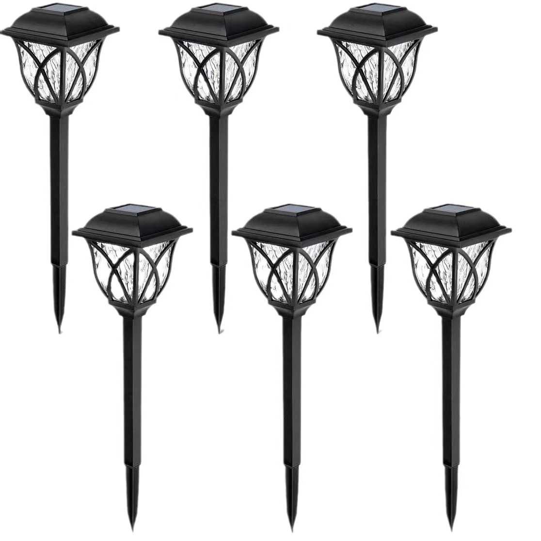 10 Pack Solar Yard Lights Bright Lawn Lights Outdoor Waterproof Led Solar Pathway Lights Landscape Path Lights
