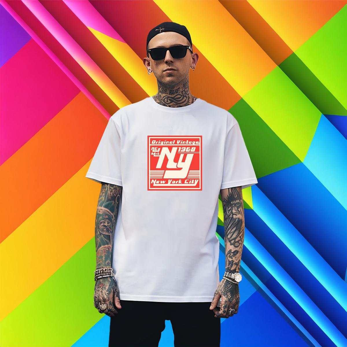 Cool Couples T Shirts 230g Cotton Street wear Hip Hop letter Custom Printed Breathable New Arrival Men T Shirts Tshirts