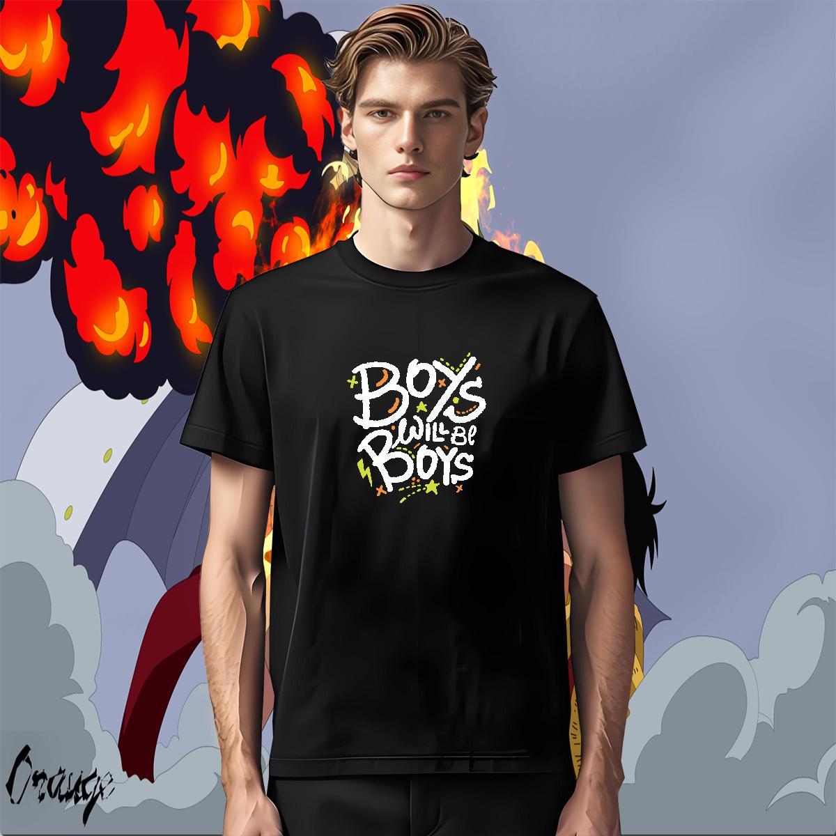 Popular Tshirt for Man Woman 230g Pure Cotton Hip Hop letter Custom Print Oversized Breathable Crew Neck Classic Mens T Shirts Wear