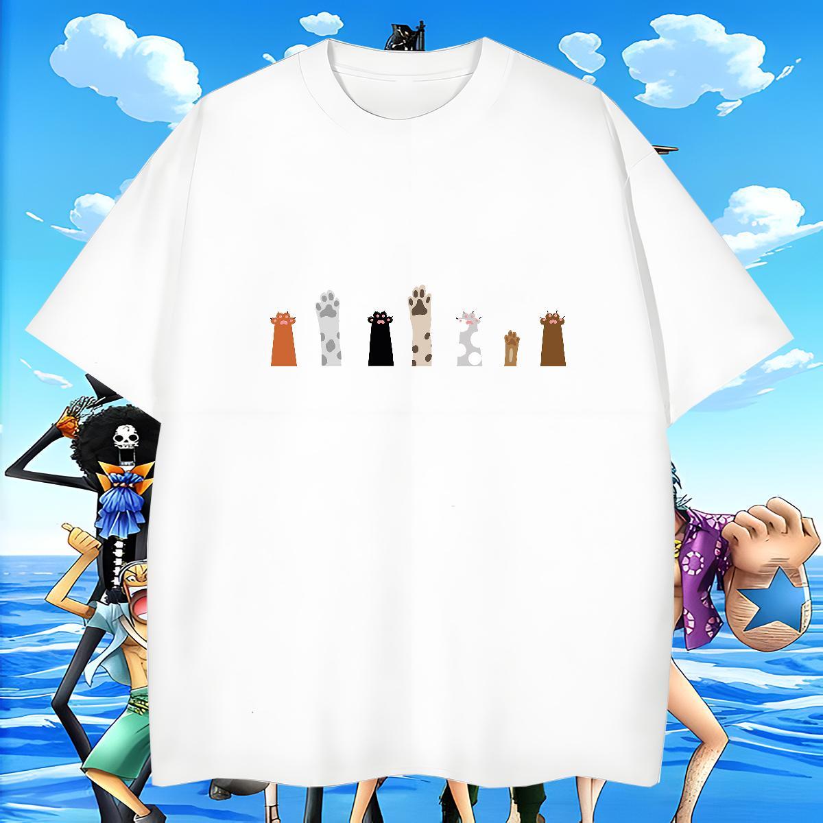 Designer Couples T Shirts 230g Cotton Home Outdoor cat DIY Logo Oversized Crew Neck Fashion Design T Shirt For Man Tees Shirts