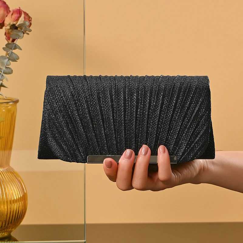 Wedding Bride Dinner Purse for Women Banquet Silver Clutch Bag Fashion Ladies Shinny Rhinestone Evening BagXJ240729