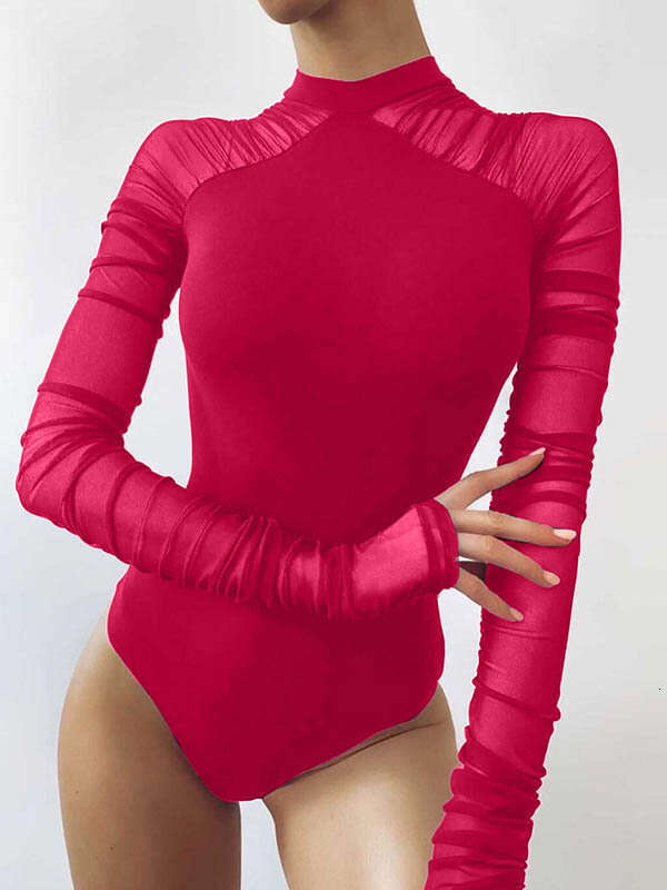 Female Half Sleeve Hollow Out Slim Top Female O-neck Crop Tops Print Tshirt Turtleneck Skinny Base Slim-fit Stretch Casual Undershirt Graphic T Shirts