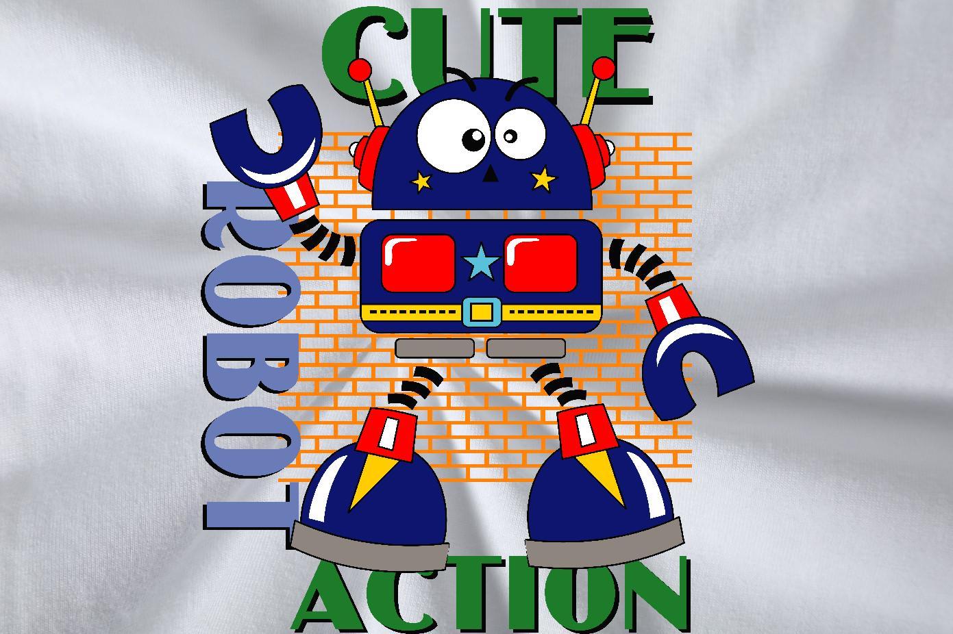 High Quality Tshirts 230g 100% Cotton Casual Daily Wear robot Plus Size Cartoon Pure Cotton 2024 T Shirt For Man Tops Shirt