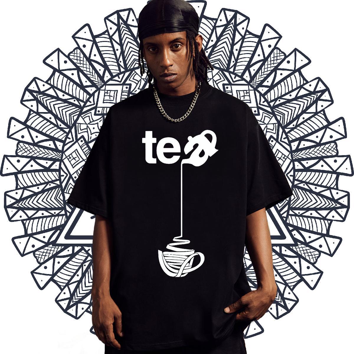 Cool Men Tops Tees 100% Cotton 230g Hip Hop Street letter Anime Breathable Crew Neck DIY Customized Man T Shirts Tops Shirt