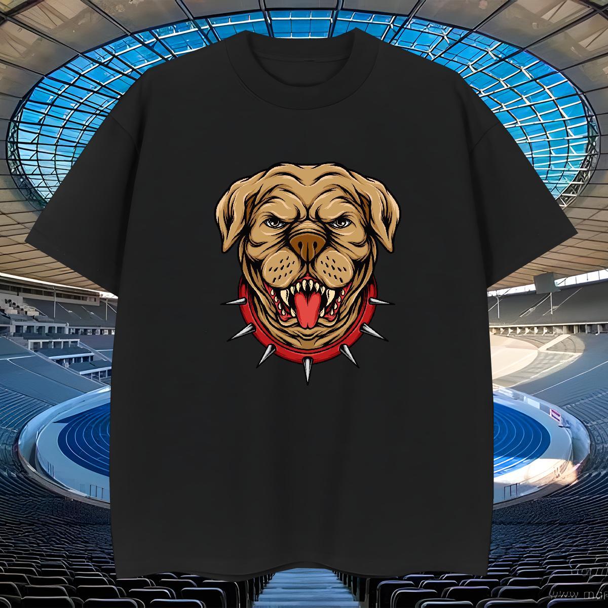 Cool Design Tshirt for Man Woman 100% Cotton 230g Street Casual dog Plus Size Cartoon Breathable Wholesale Man T Shirts Tops Tees