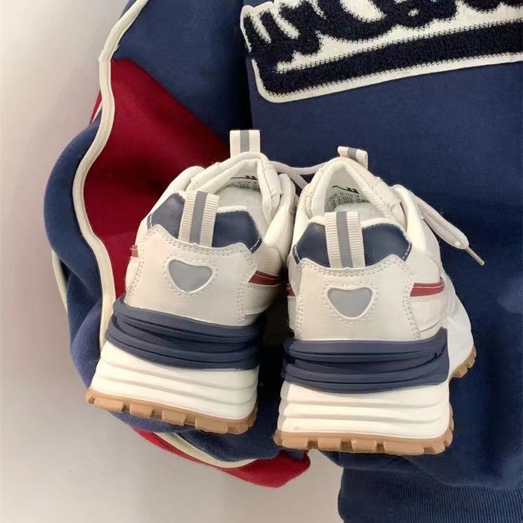 Trendy Women Sneakers Running Shoes Thick Sole Anti Slip Athleisure Style Hot Sale fashion