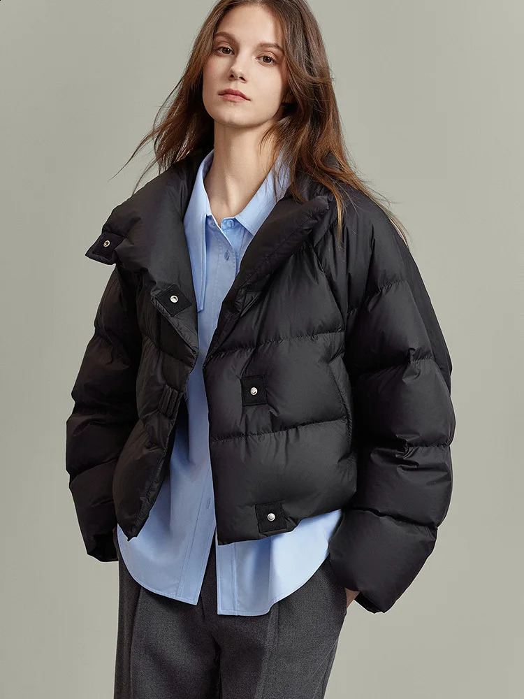 Autumn Winter Women Parkas Coat 2024 Fashion Turn Down Collar Single Buttons Short Jackets Thick Warm Female Jackets Coat 240729