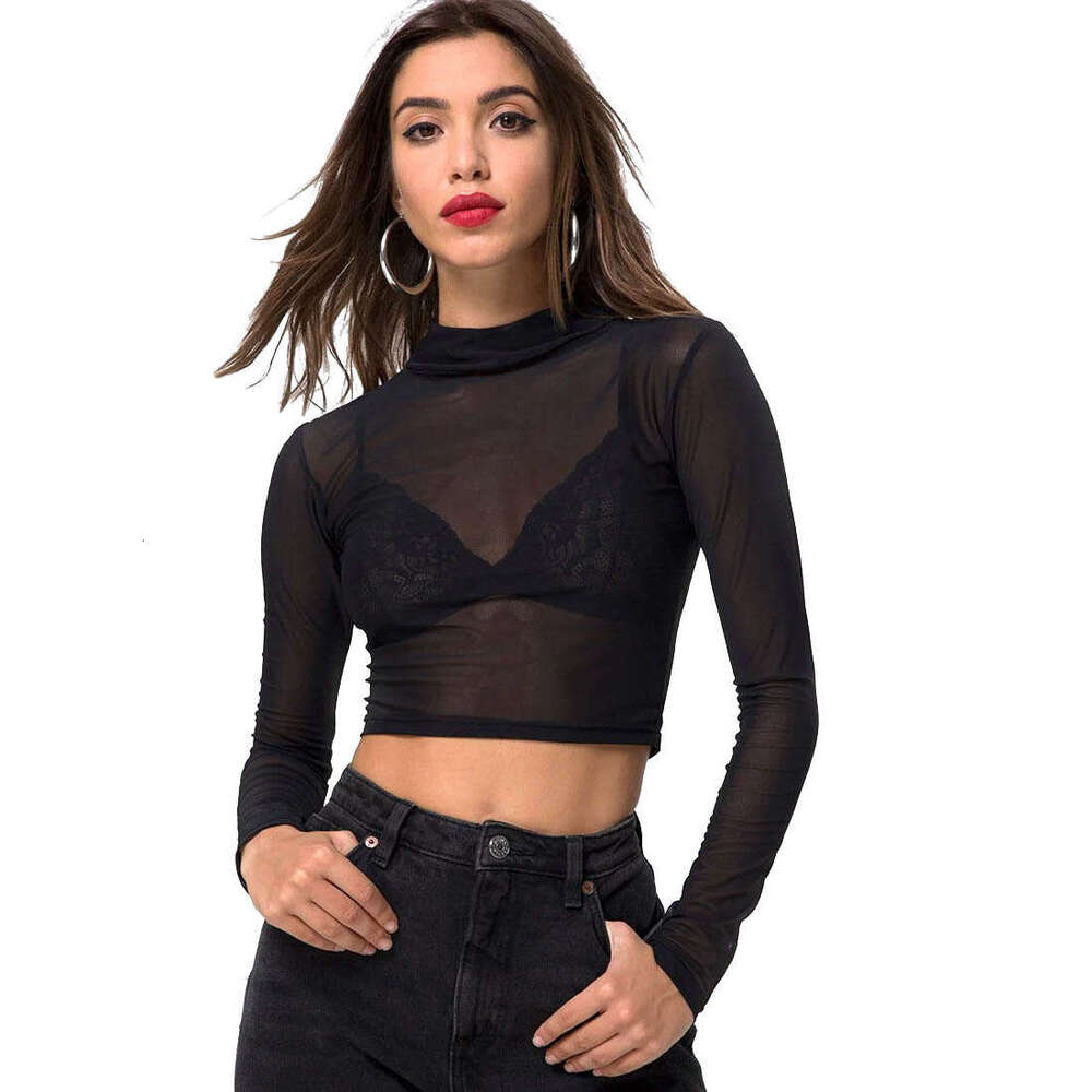 New Merchandise Fashion Short-sleeved Hip Hop Summer Printing Short Sleeve Hollow Out Slim Top Female Streetwear Clothes Lace Slim-fit Graphic T Shirt