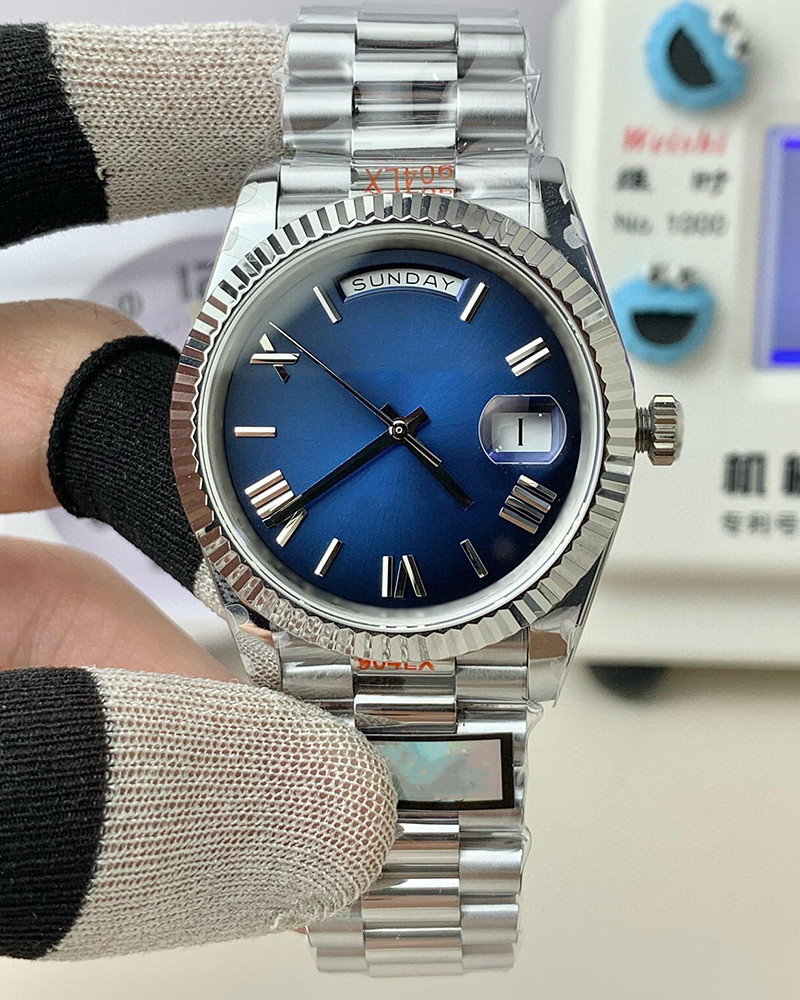 Deigner Men Super Quality Top 40MM Watch Roe Gold Day Dat ARF Factory Cal.3255 Automatic nical Watche Men 904L Stainle Steel Sapphire Waterproof 100