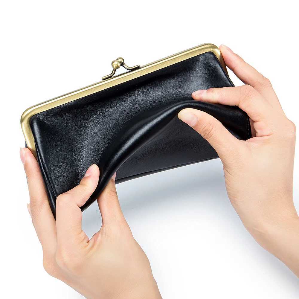 URBAN MASTER Elegant Clutch Vinho Bags for Women Genuine Cow Leather Ladies Vintage Purses and Handbags Casual Party ClipXJ240729